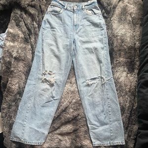 Garage Denim Baggy Pants Ripped Pinterest